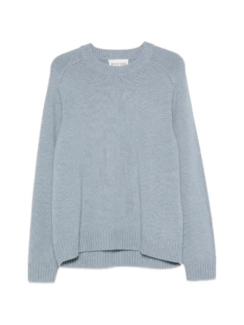 BOMPARD crew-neck hammer-sleeve sweater