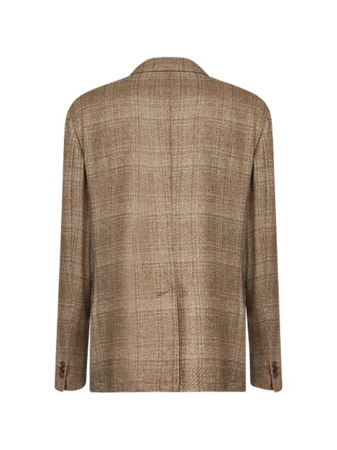 ETRO plaid-pattern blazer
