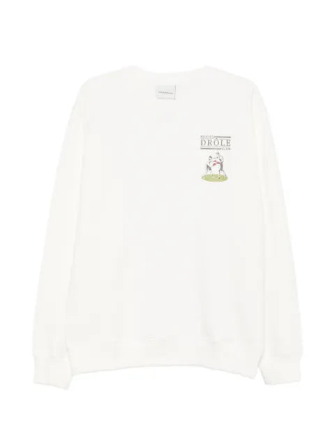 Drôle De Monsieur Drôle Boxers graphic-print sweatshirt