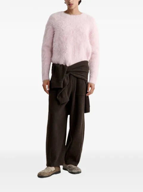 Maison Kitsuné brushed-finish sweater