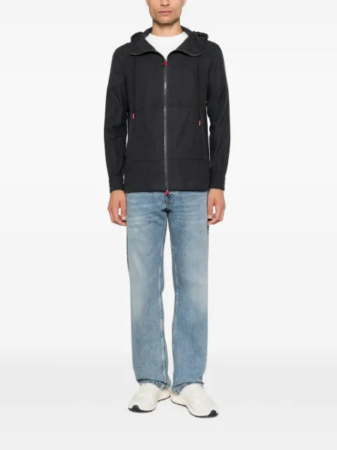 Kiton zip-up hoodie