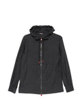 Kiton zip-up hoodie
