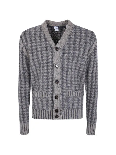 ASPESI waffle-knit wool cardigan