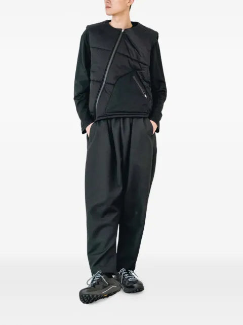 Yoshiokubo zip-up padded gilet