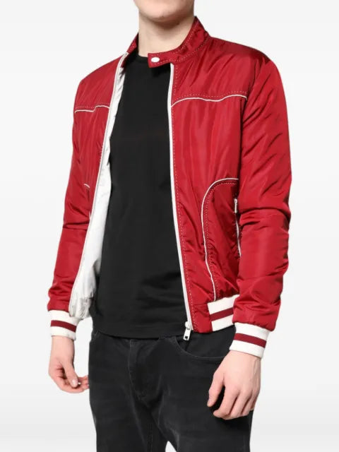 Dolce & Gabbana bomber jacket with contrast stitching