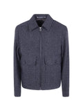 PS Paul Smith herringbone-pattern jacket