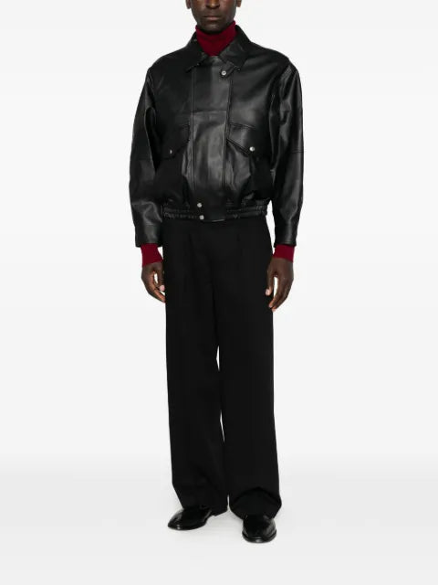 DUNST faux-leather jacket