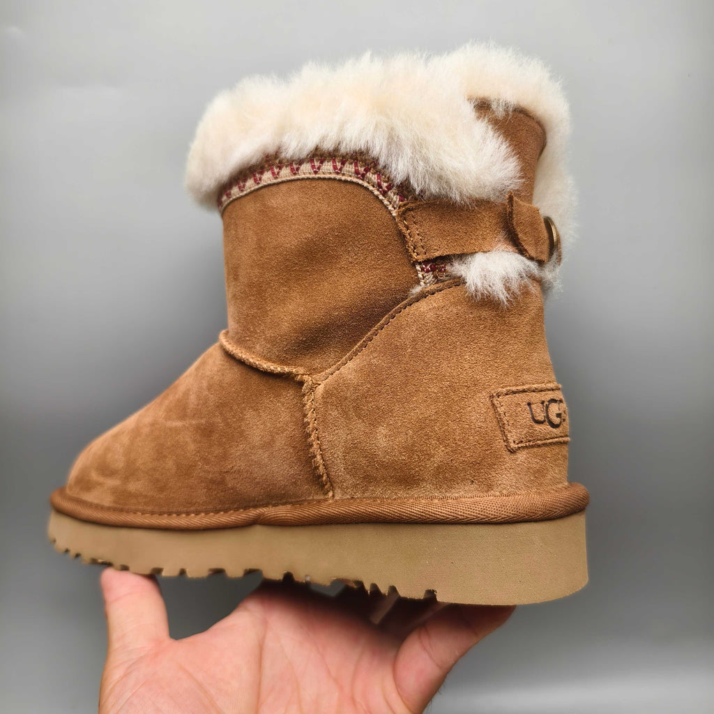 Chestnut Ethnic Style Back-Strap Casual Shoes — New Arrival | In Stock