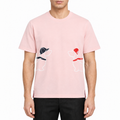 Men's Classic Four-Bar Couple Puppy Dog T-Shirt - 100% Cotton Made in Japan | Thom Browne