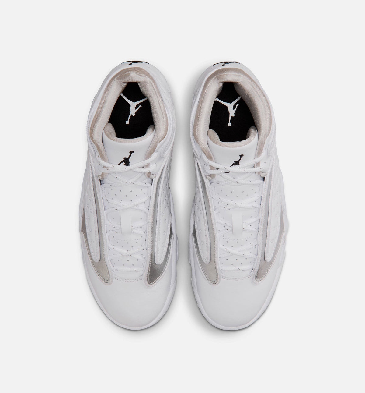 Air Jordan OG Women's Lifestyle Shoe - White/Black/Metallic Silver
