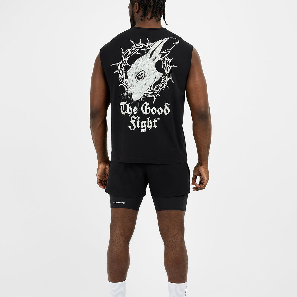 Acid Running The Good Fight Tank: Black