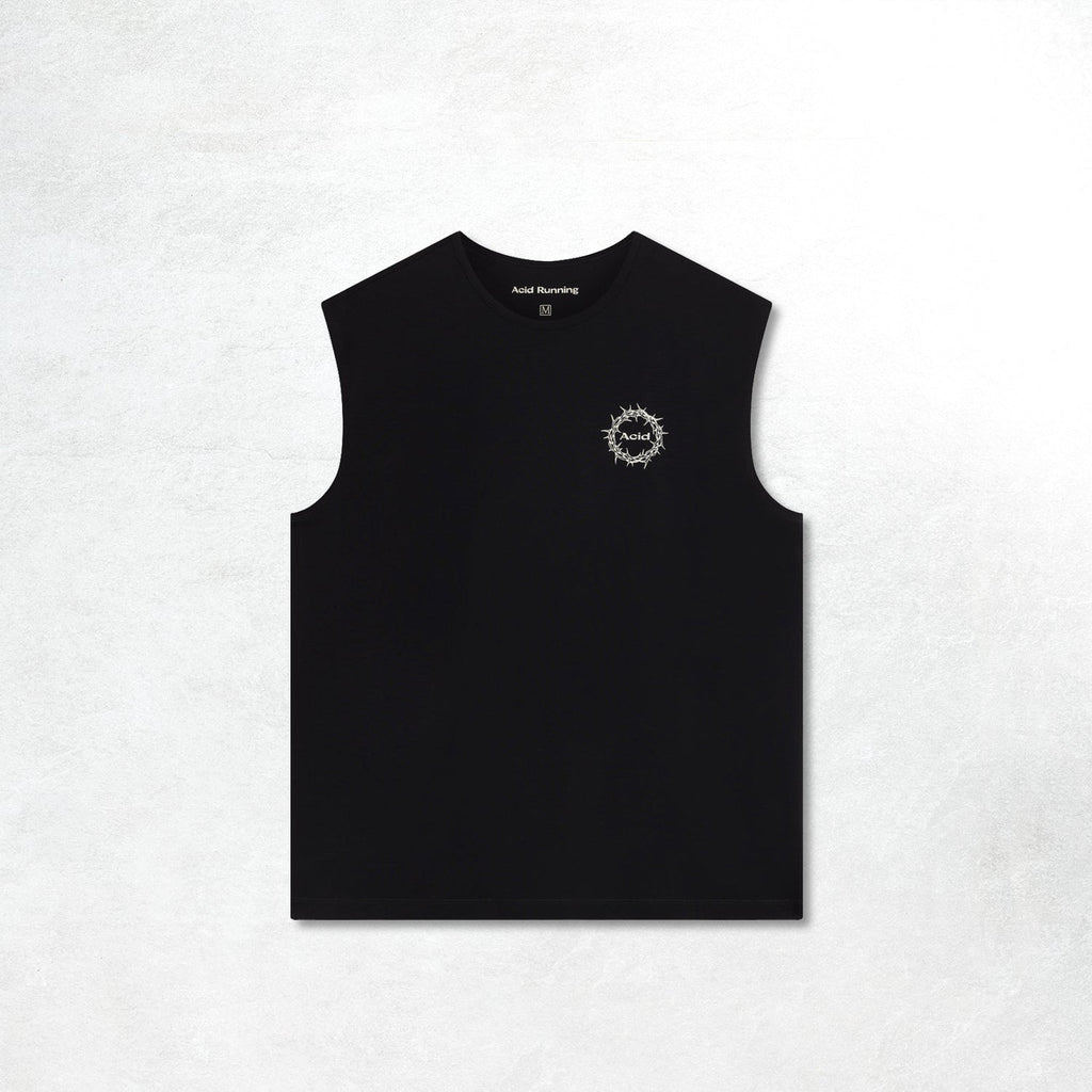 Acid Running The Good Fight Tank: Black