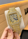 Santos de Cartier Full Diamond 40mm