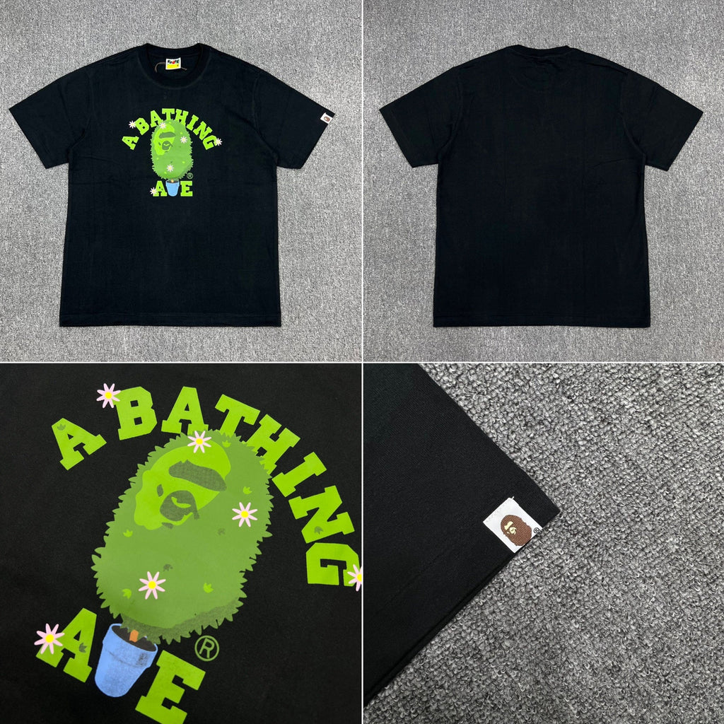 Bape Ape Head Camo Graphic Oversized Short Sleeve Tee Multi‑Style