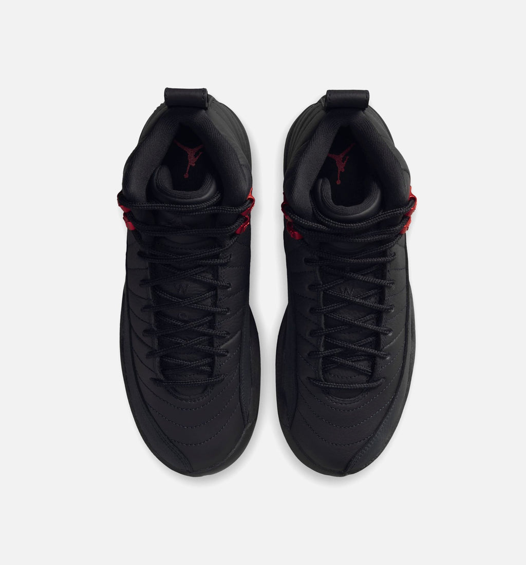 Air Jordan 12 Retro Bloodline Big Kids' Sneakers - Black / Varsity Red