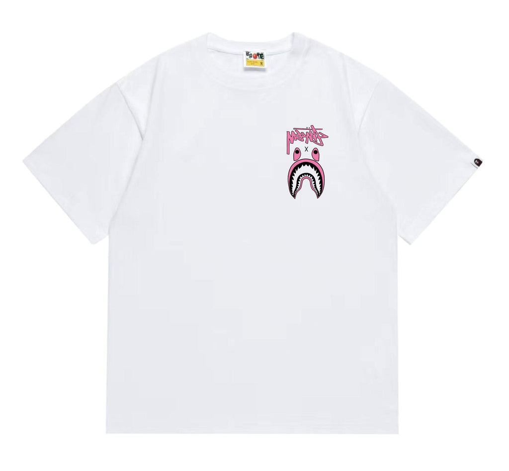 BAPE Contrast Shark Wordmark Graphic T-Shirt