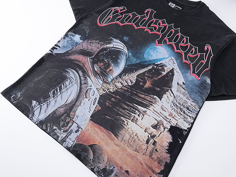 Godspeed Astronaut Graphic T-Shirt
