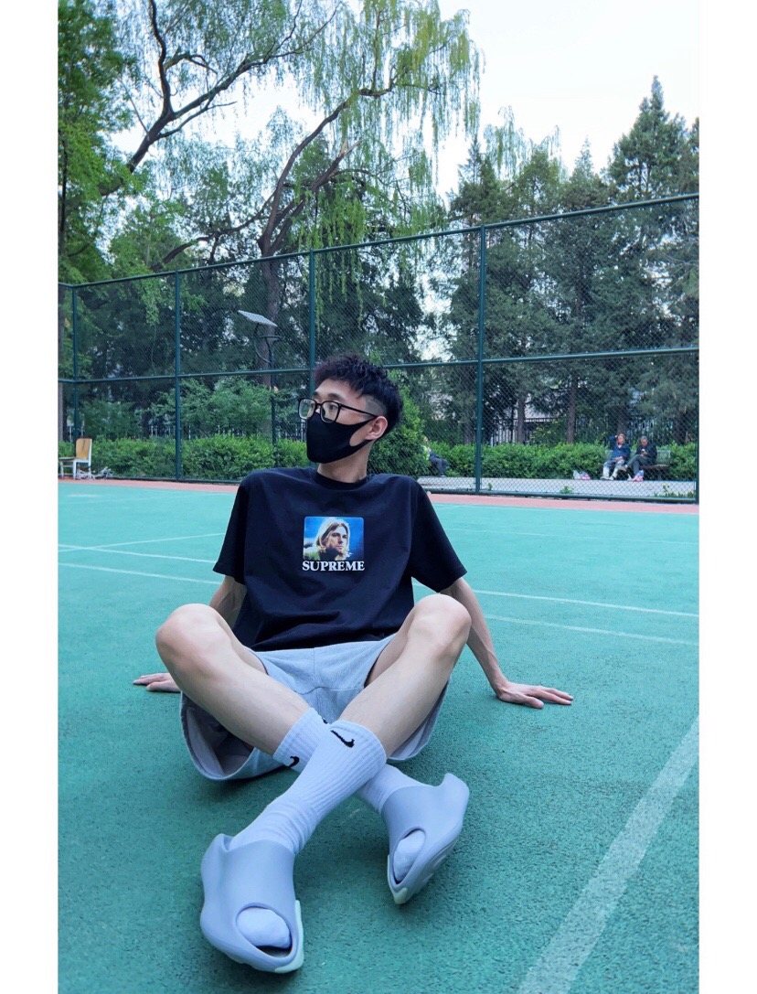 Supreme Kurt Cobain Portrait Graphic T-Shirt