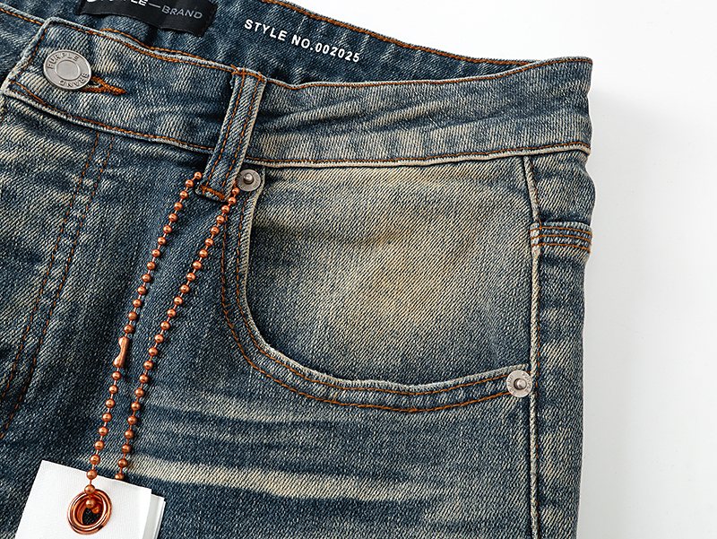 Purple Brand Rhinestone Script Flare Jeans