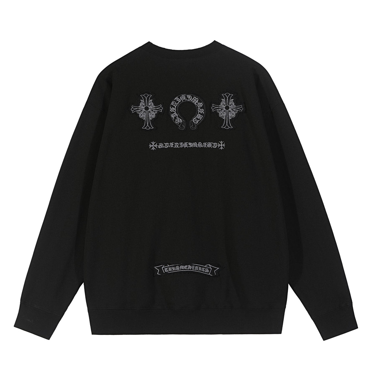 Chrome Hearts Cross Graphic Crewneck Sweatshirt