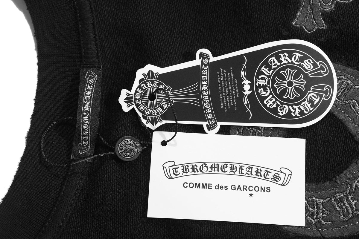 Chrome Hearts Cross Graphic Crewneck Sweatshirt