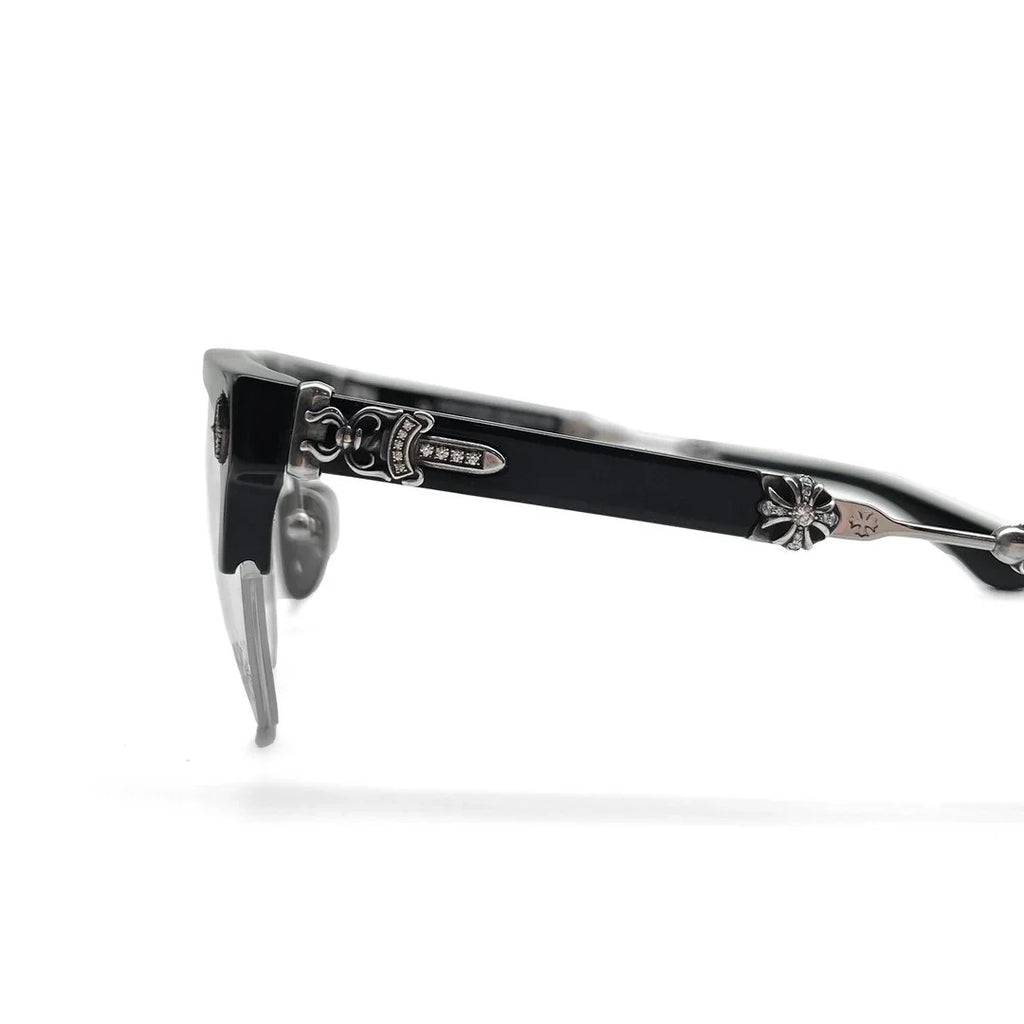 Chrome Hearts Evagilist Diamond BK/SS Glasses