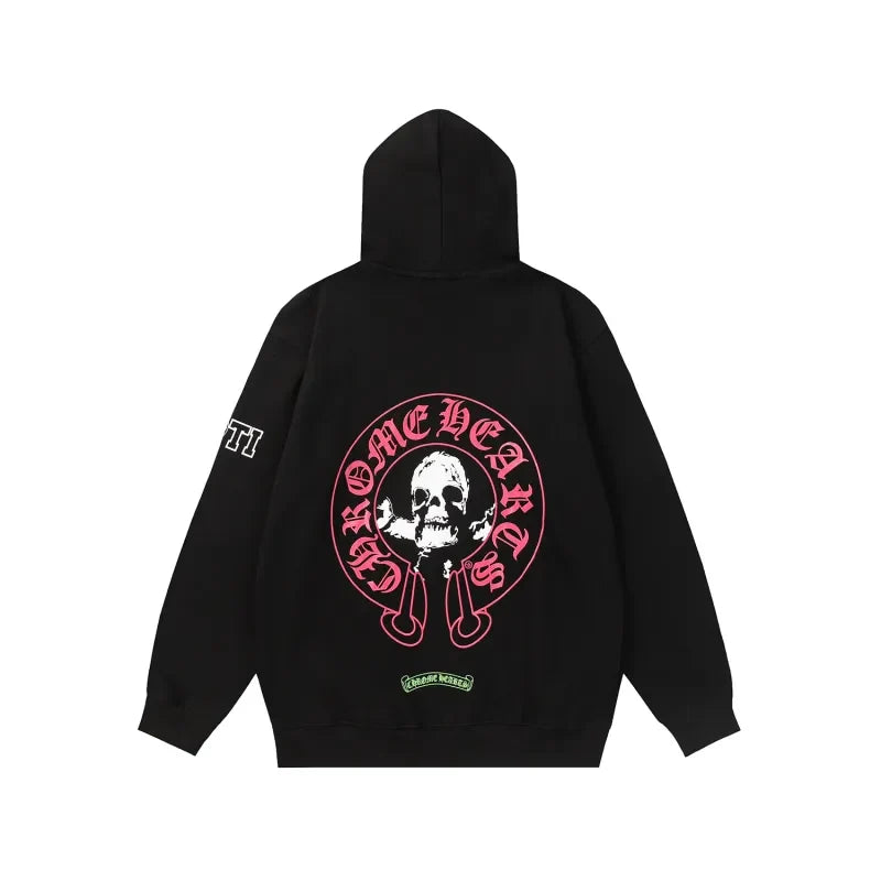 Chrome Hearts x Foti Skeleton Online Exclusive Hoodie Black