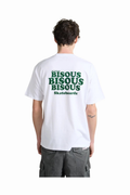 BISOUS SKATEBOARDS GREASE T-SHIRT White