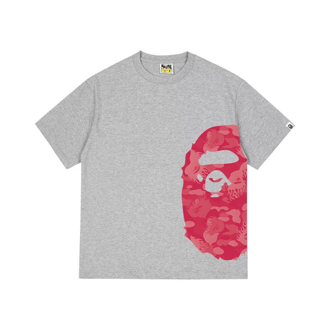 BAPE Pink Camo Ape Head Graphic T-Shirt