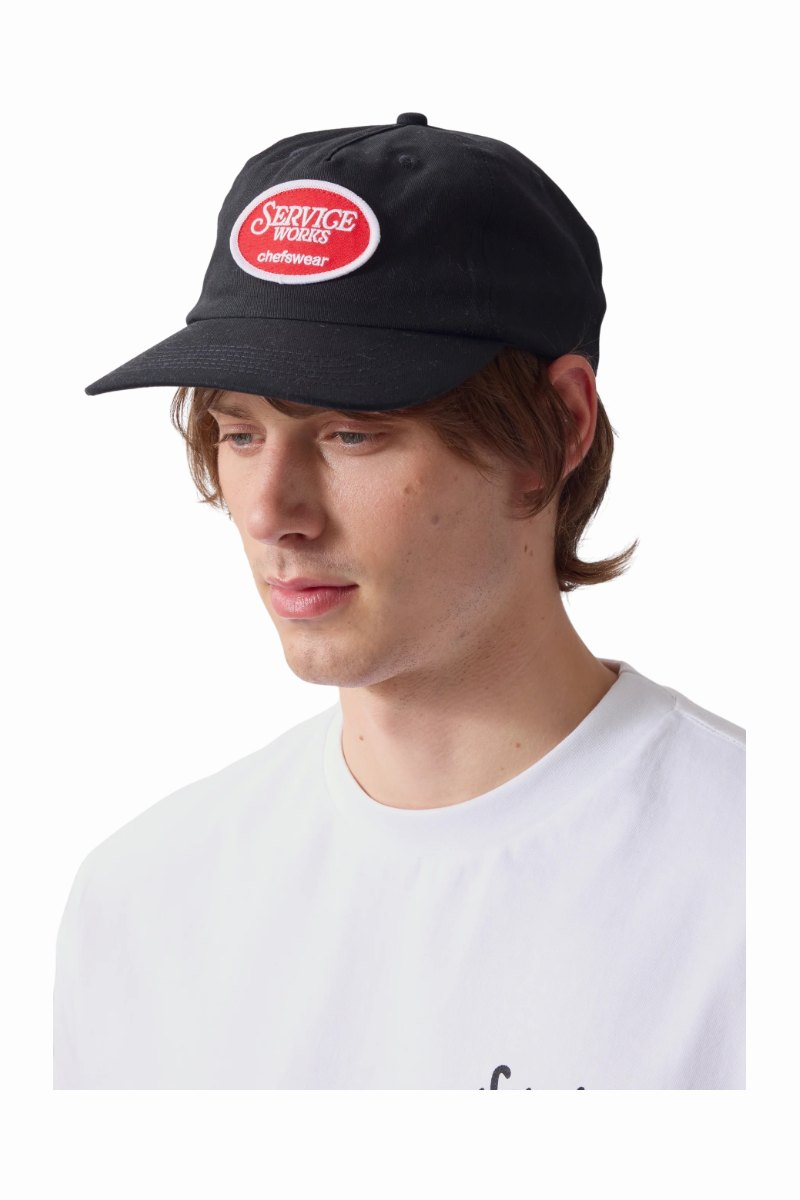 SERVICE WORKS CHEFWEAR CAP Black