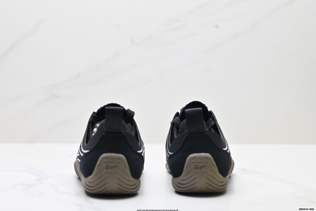 Onitsuka Tiger Low Profile Runner Black Line Art Unisex Shoes Style 33