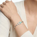 Tiffany Turquoise Wire Bracelet
