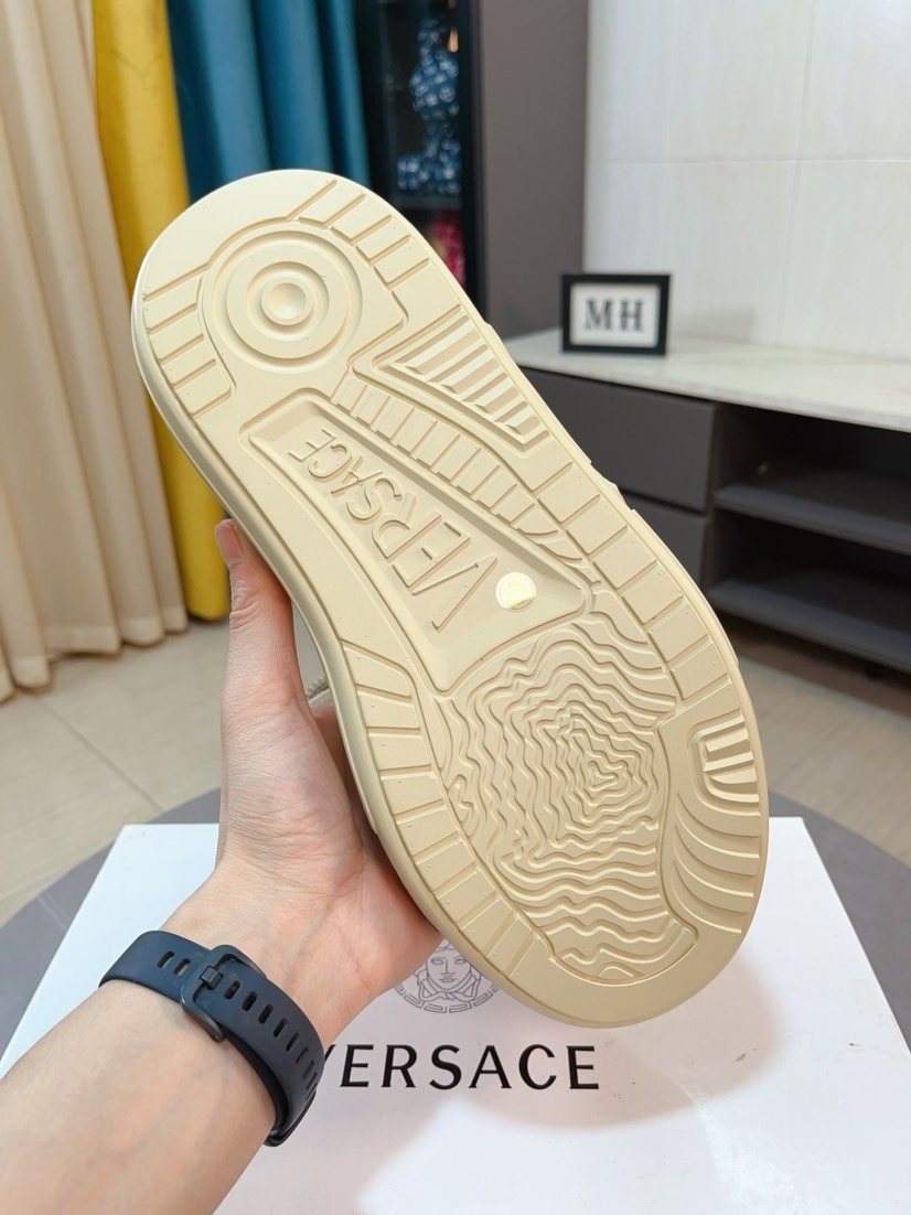 Versace Men's Logo Sole Sneakers